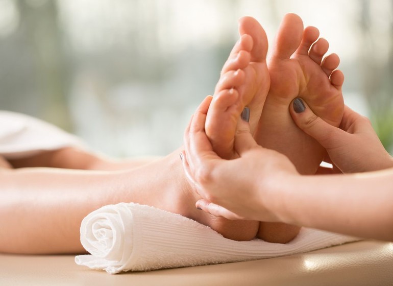 Massage soin complet avec reflexologie