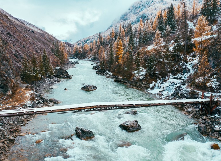 Taïga, steppe et mer sacrée