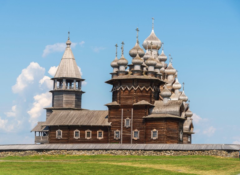 Teintes givrées de l'hiver russe