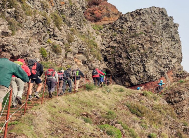 Sur un coup de trek à Madère