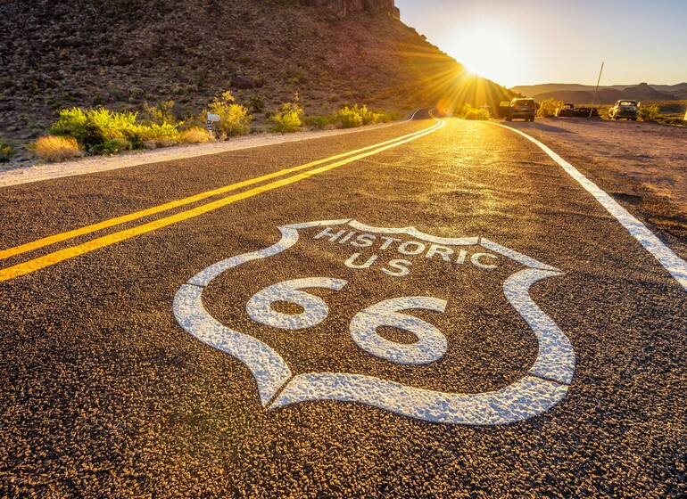 L'historique Route 66 - autotour