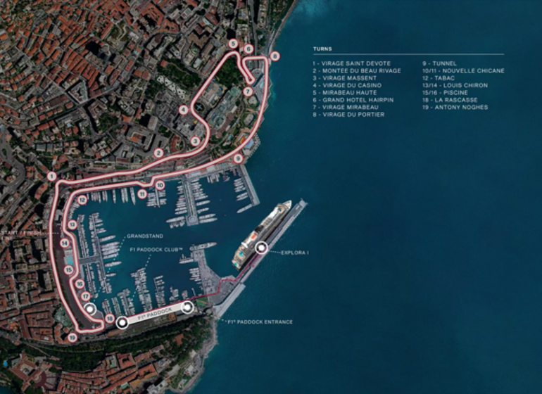 Explora Journeys, un week-end de course F1® à Monaco, réimaginé