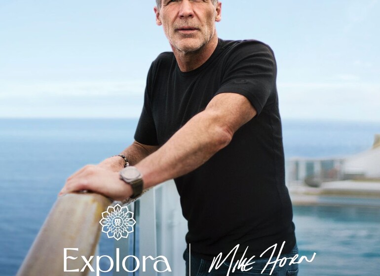 Explora Journeys, un voyage dans le calme des Caraïbes et le bleu des Bahamas avec Mike Horn