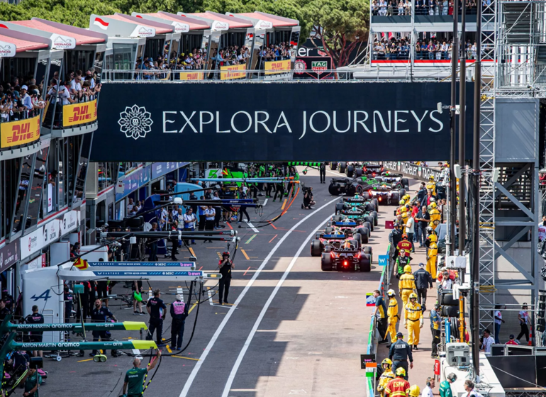 Explora Journeys, un week-end de course F1® à Monaco, réimaginé