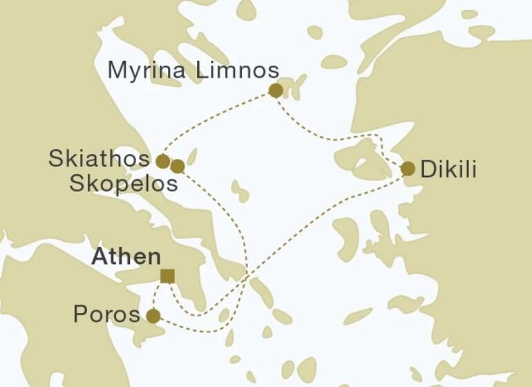 Les Îles Sporades en voilier