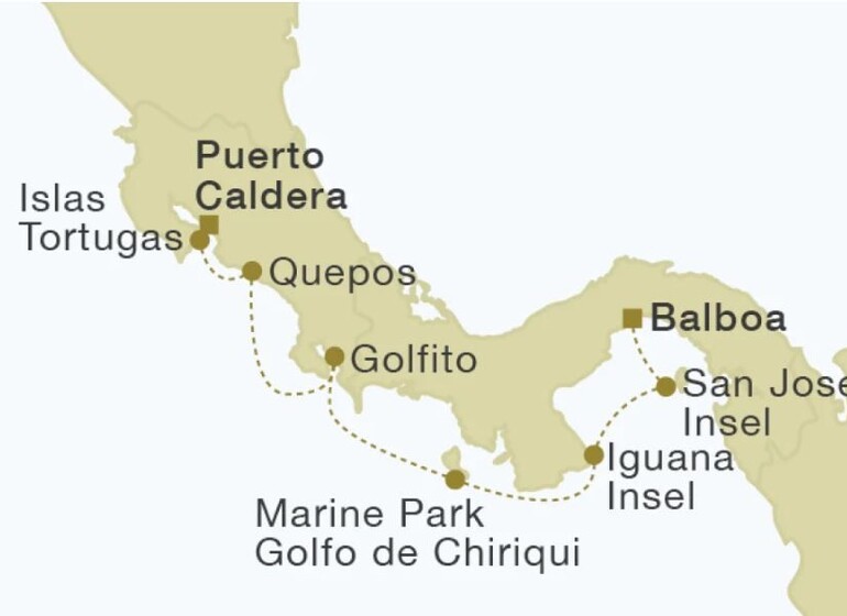 De Puerto Caldera à Balboa : Croisière en voilier Costa Rica et Panama