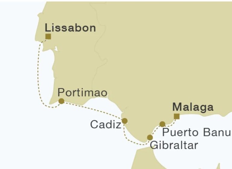 De Lisbonne à Malaga : Croisière en voilier en Méditerranée
