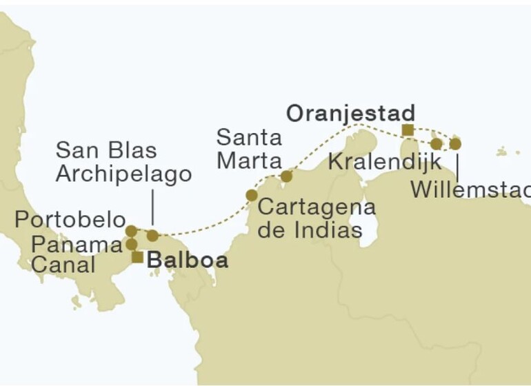 Panama à Aruba en 11 nuits sur un voilier