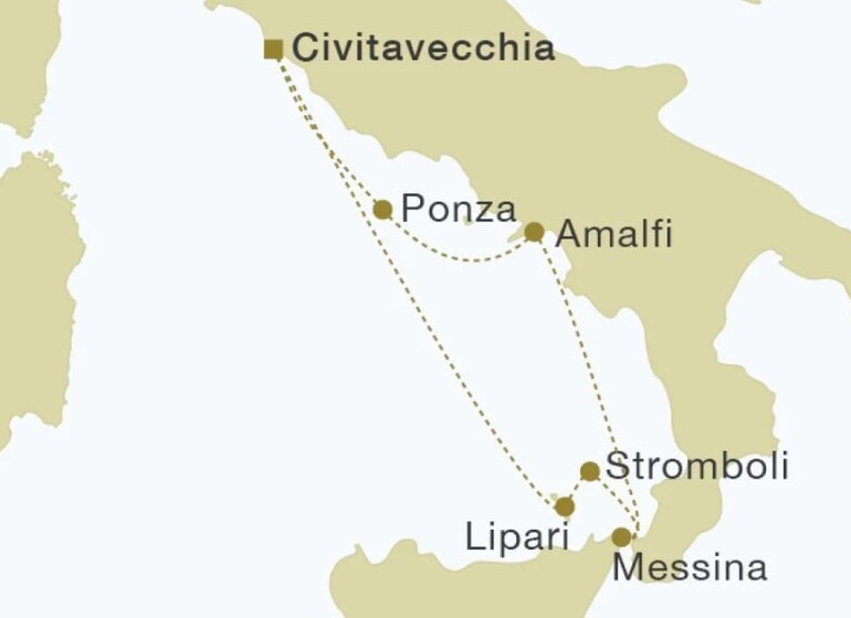 Croisière en voilier : Amalfi et Sicile
