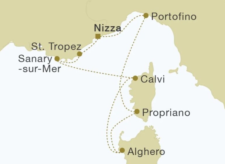 Croisière en voilier : Corse & Côte d’Azur