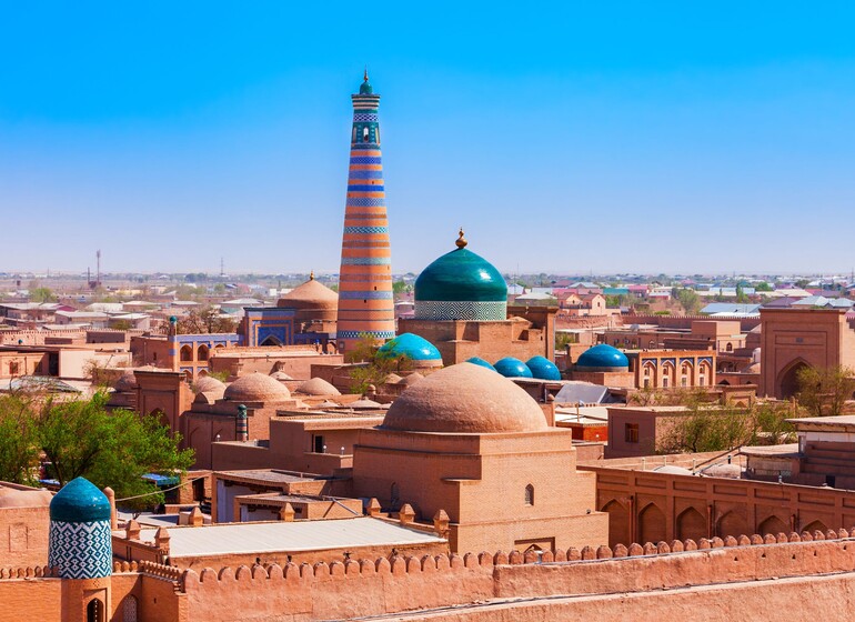 boukhara vieille ville coupoles turquoise ouzbekistan