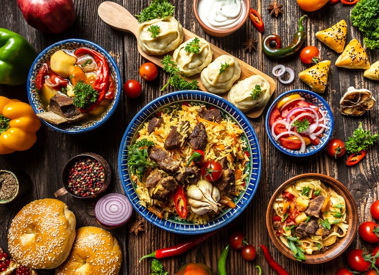 cuisine traditionnelle ouzbeke plov