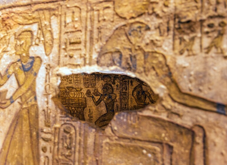 fresques tombe vallée des rois
