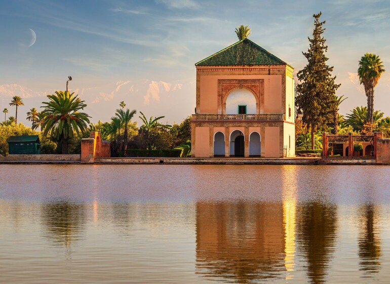architecture marocaine palais jardins marrakech