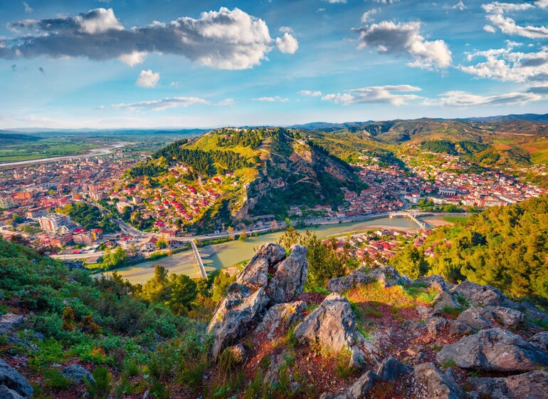 Ville Berat Albanie