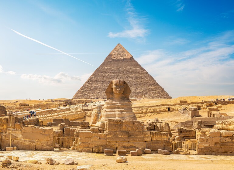 voyage pèlerinage Egypte pyramide sphinx