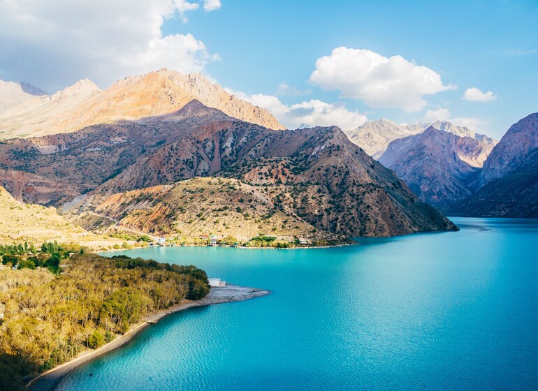 voyage Tadjikistan lac Istanderkoul
