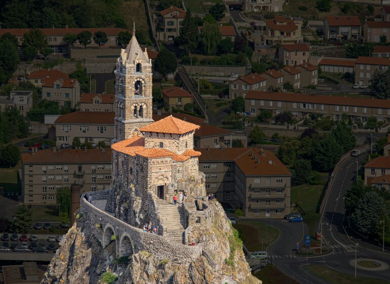 pèlerinage Compostelle Le-Puy-en-Velay Saint Michel d'Aiguilhe