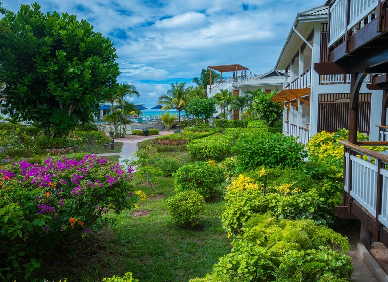 Hotel Acajou jardins, Praslin, Seychelles