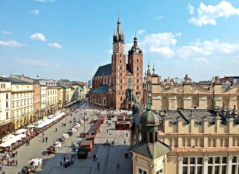 voyage pèlerinage Cracovie basilique Sainte-Marie