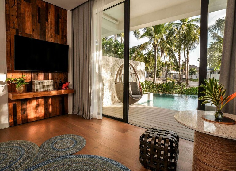 Chambre Deluxe avec accès piscine au South Palms Resort Panglao, Philippines