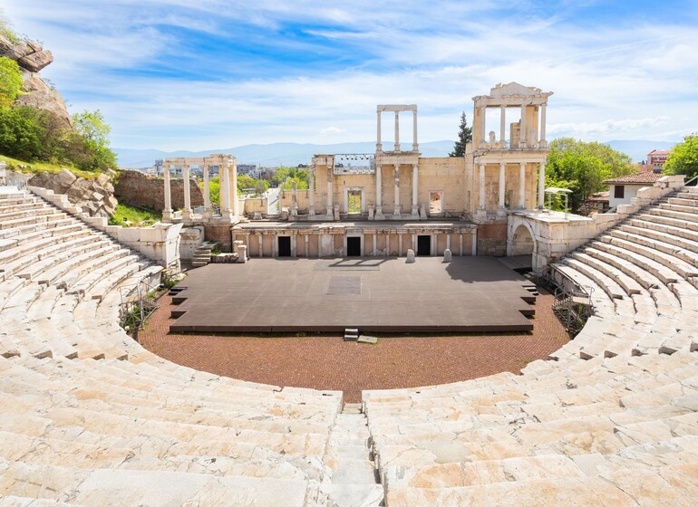 voyage Bulgarie Plovdiv théâtre romain