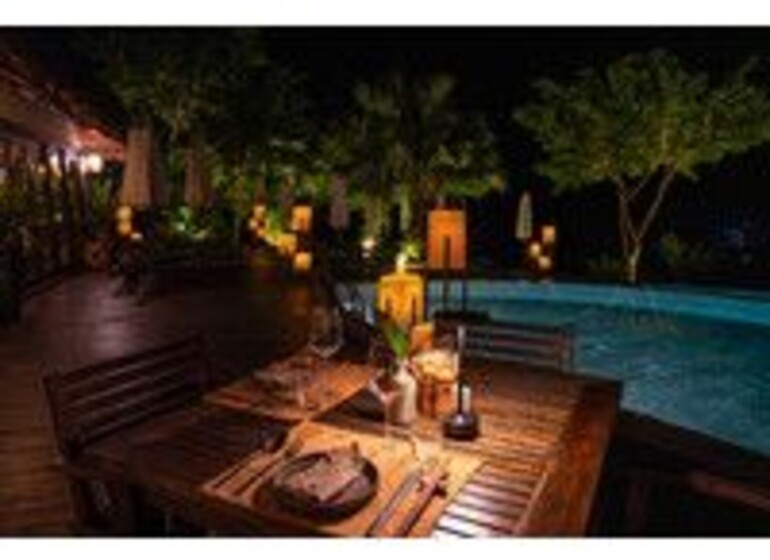 Terasse du restaurant Cloud Dining, Avana Retreat
