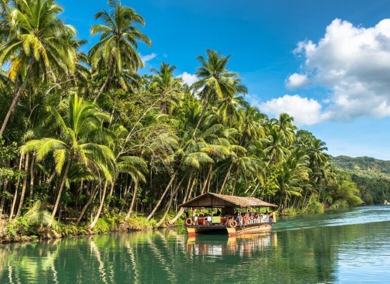 Loboc river à Bohol, Philippines