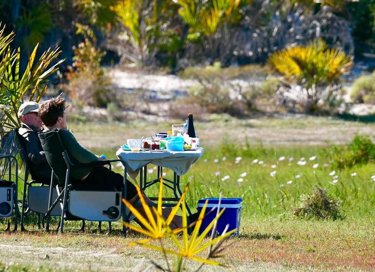 repas nature Azulik Lodge, Mozambique